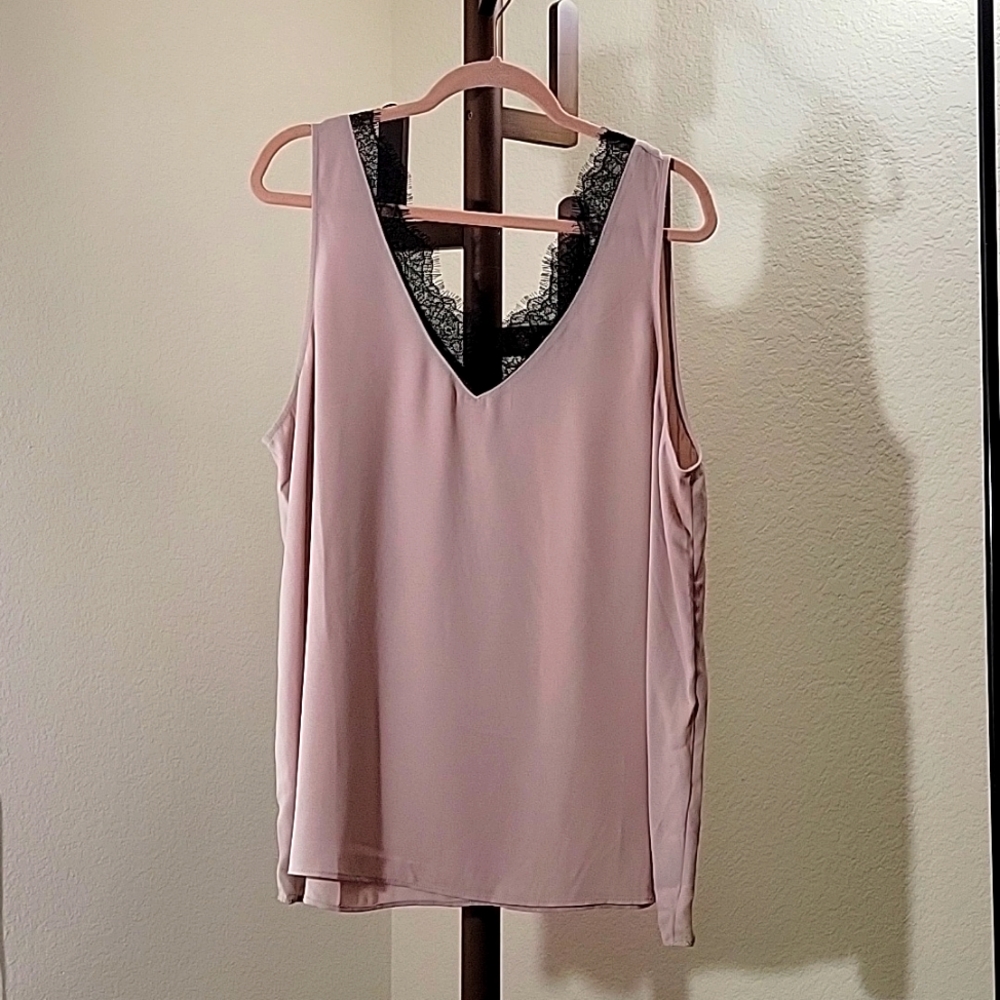 Pink tank top